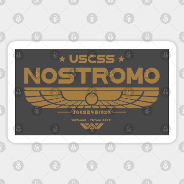 USCSS Nostromo Magnet by deadright